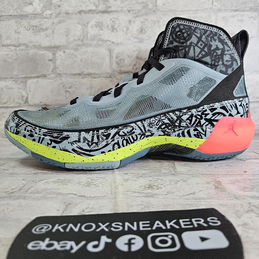 Nike Air Jordan XXXVII 37 Satou Sabally Ocean Cube DV3142-367 Men's Size 13 - Picture 4 of 7